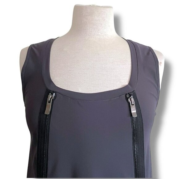 MC Planet by Innate Womens Dress US Sz 8 Gray Lagenlook Minimalist Art To Wear - Picture 5 of 11